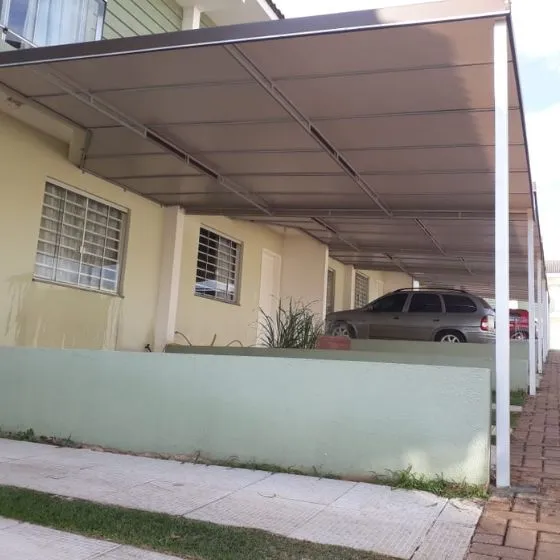 Cobertura de Lona em Mogi das Cruzes - SP — Instalação em estacionamento