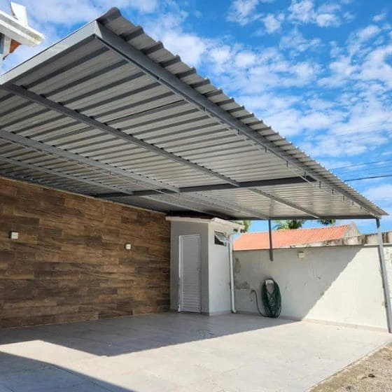 Cobertura de Telha Metálica Simples - Toldos Mogi das Cruzes