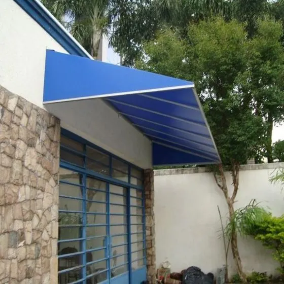 Toldo Fixo de Lona PVC em Mogi das Cruzes - SP Toldo Fixo de Lona PVC em Mogi das Cruzes - SP — Cobertura em passagem coberta entre ambientes