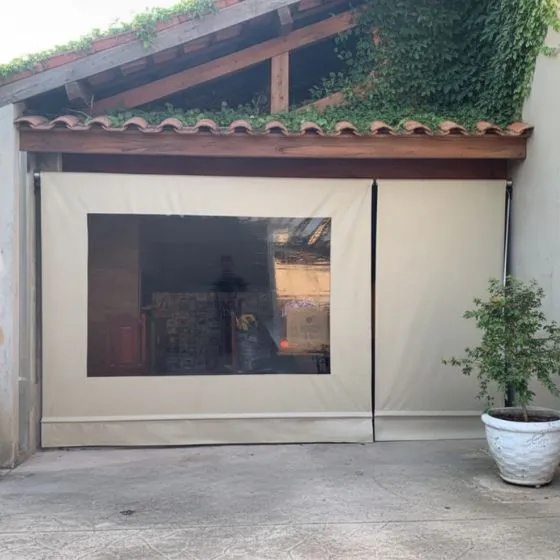 Toldo Cortina — Fechamento Vertical - Toldos Mogi das Cruzes